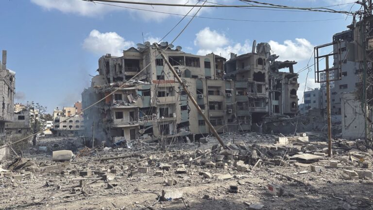 Gaza destruction