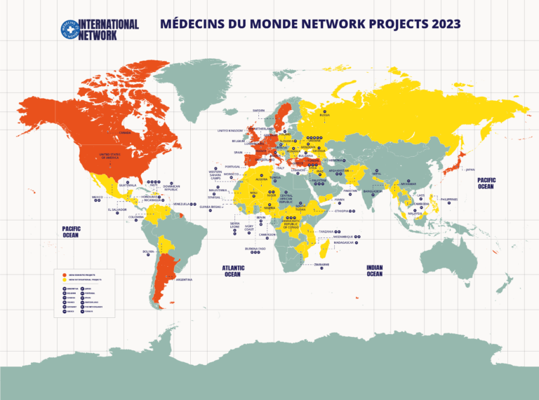 MDM Network Projects Map 2023